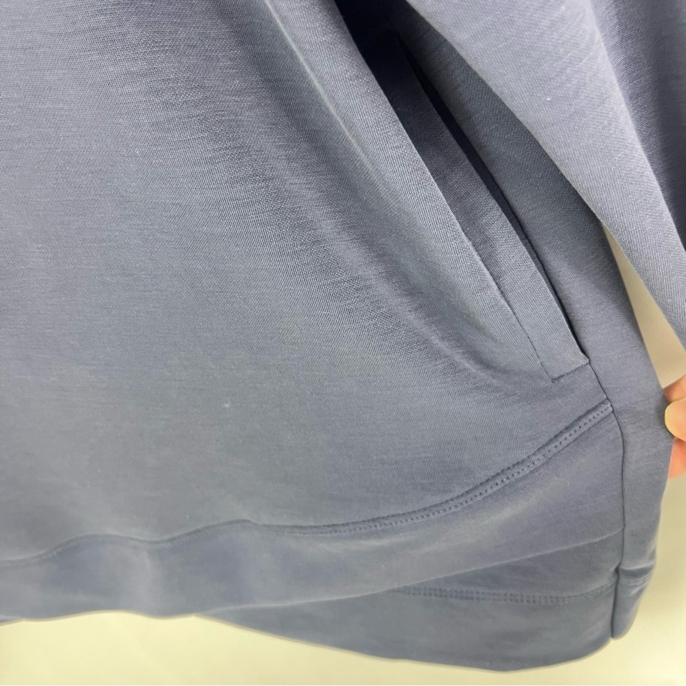 Sage Collective Dark Blue Crewneck Lightweight Sweater Super Soft - Picture 6 of 9